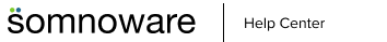 Somnoware Help Center home page